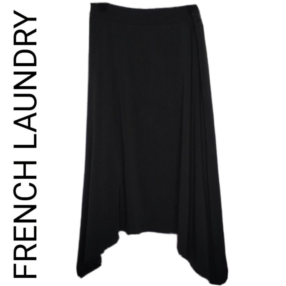 FRENCH LAUNDRY SKIRT - BLACK